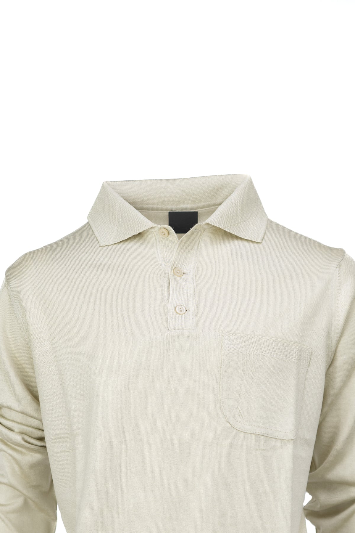 Oppland Erkek Kazak Premium Yün Tarzı Klasik Polo Yaka Düğmeli Cepli Rahat Tam Kalıp